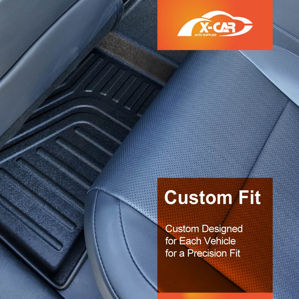 3D Floor Mats for Lexus RX350 RX350h RX500h 2022-Onwards Heavy Duty All Weather Car Waterproof Interior Protection Liner Set