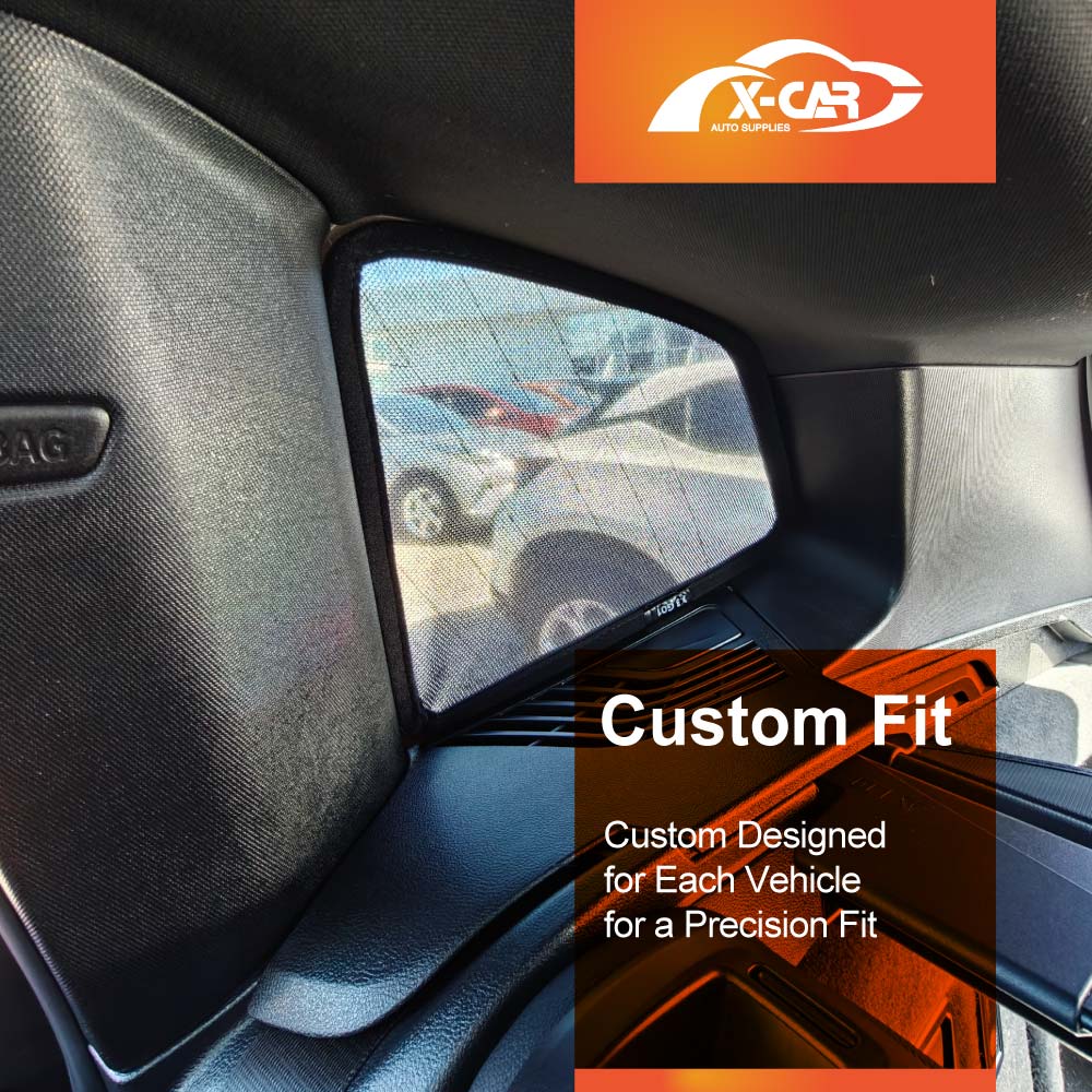 Rear Port Window Sun Shade for BMW X3 M F97 2017-2024 Car Sun Blind Mesh