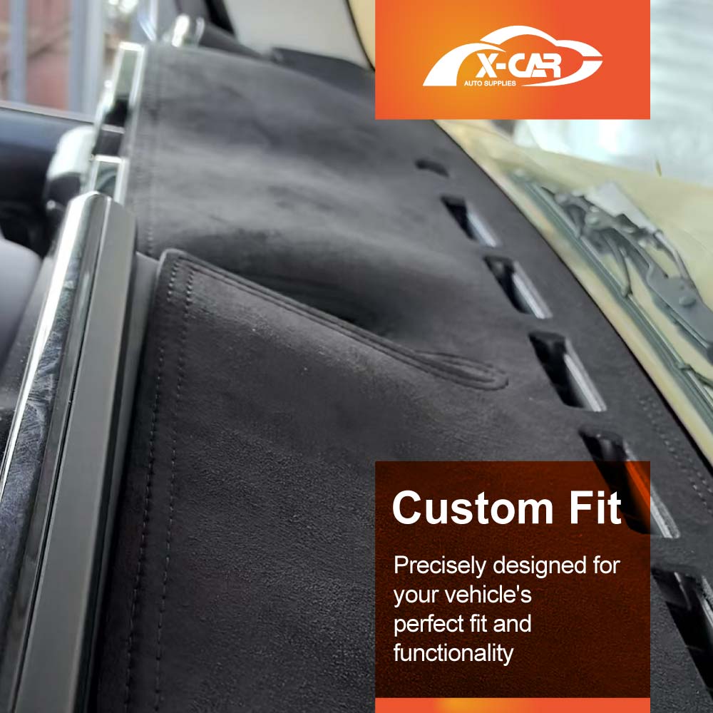 Dash Mat for Suzuki Jimny 3-Door 2018-Onwards Non-Slip Microfiber Pad Cover Interior Accessories