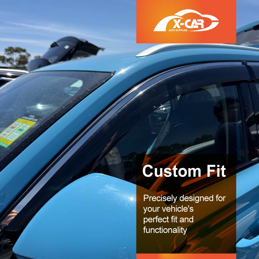 Weathershields for MG HS 2024-Onwards Car Weather Shields Wind Deflectors Window Sun Visor 4 Pcs