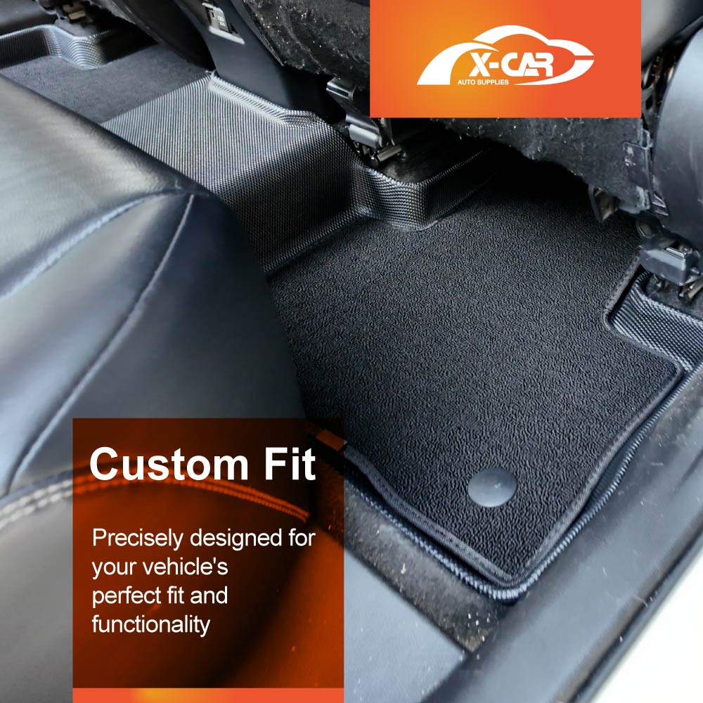 Premium Floor Mats for Toyota RAV4 RAV 4 XA50 Hybrid 2019-2025 Heavy Duty All Weather Double Layer TPE Carpet Car Interior Liner Set