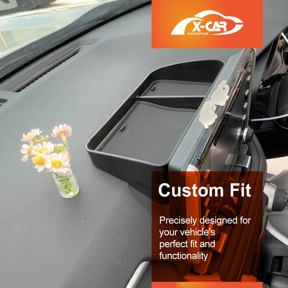 Car Screen Storage Box Tray for Toyota Rav4 RAV 4 2019-2025 Organizer Accessories