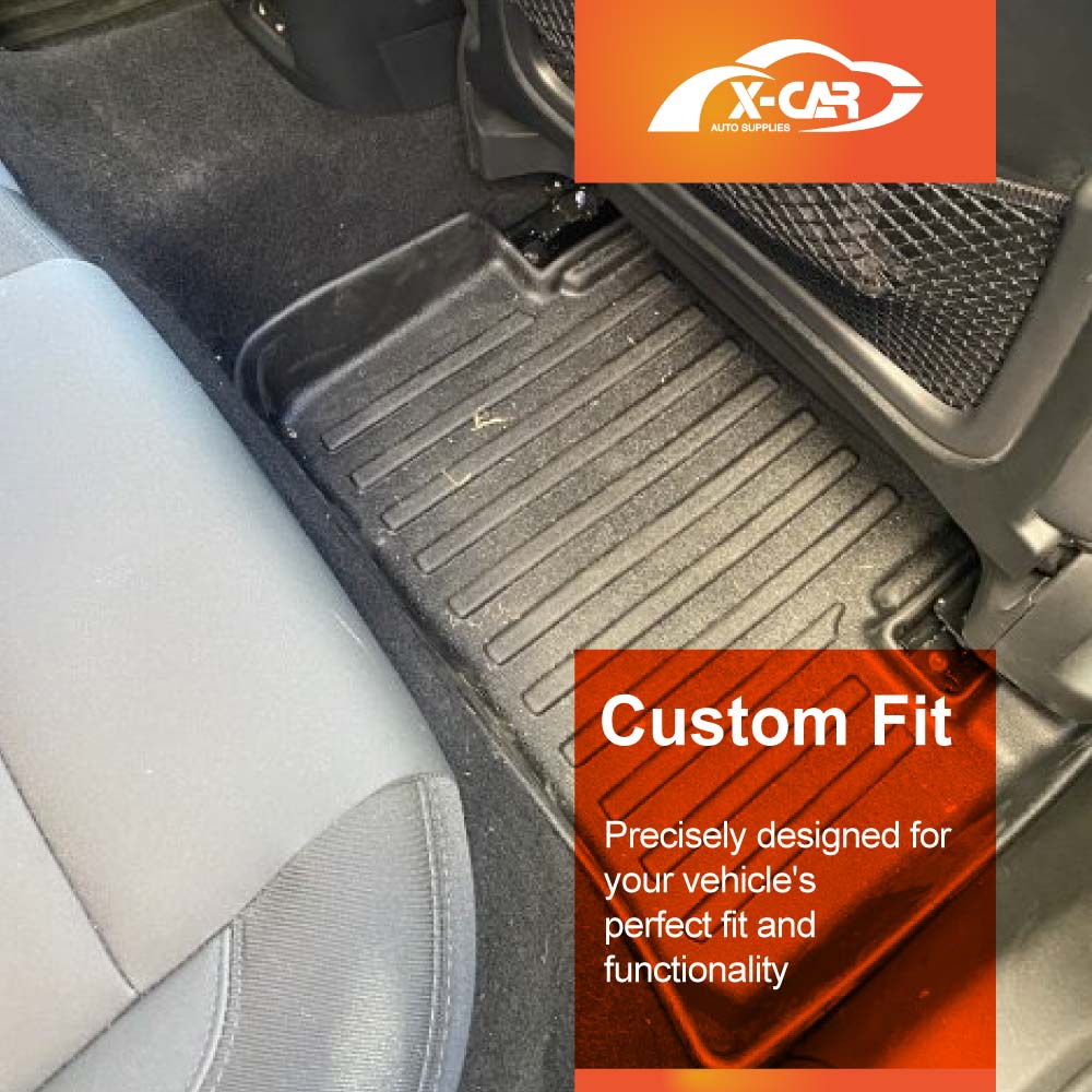 3D Floor Mats Boot Liner for Polestar 2 2021-Onwards All Weather Heavy Duty Cargo Car Trunk Luggage Tray