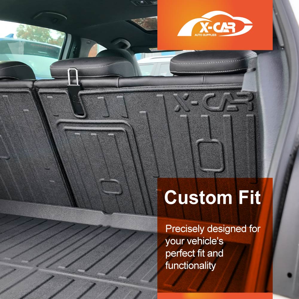 Back Seat Protector for Volkswagen VW Golf MK7 MK7.5 MK8 2013-Onwards All Weather Heavy Duty Car Seat Kick Mats Cover