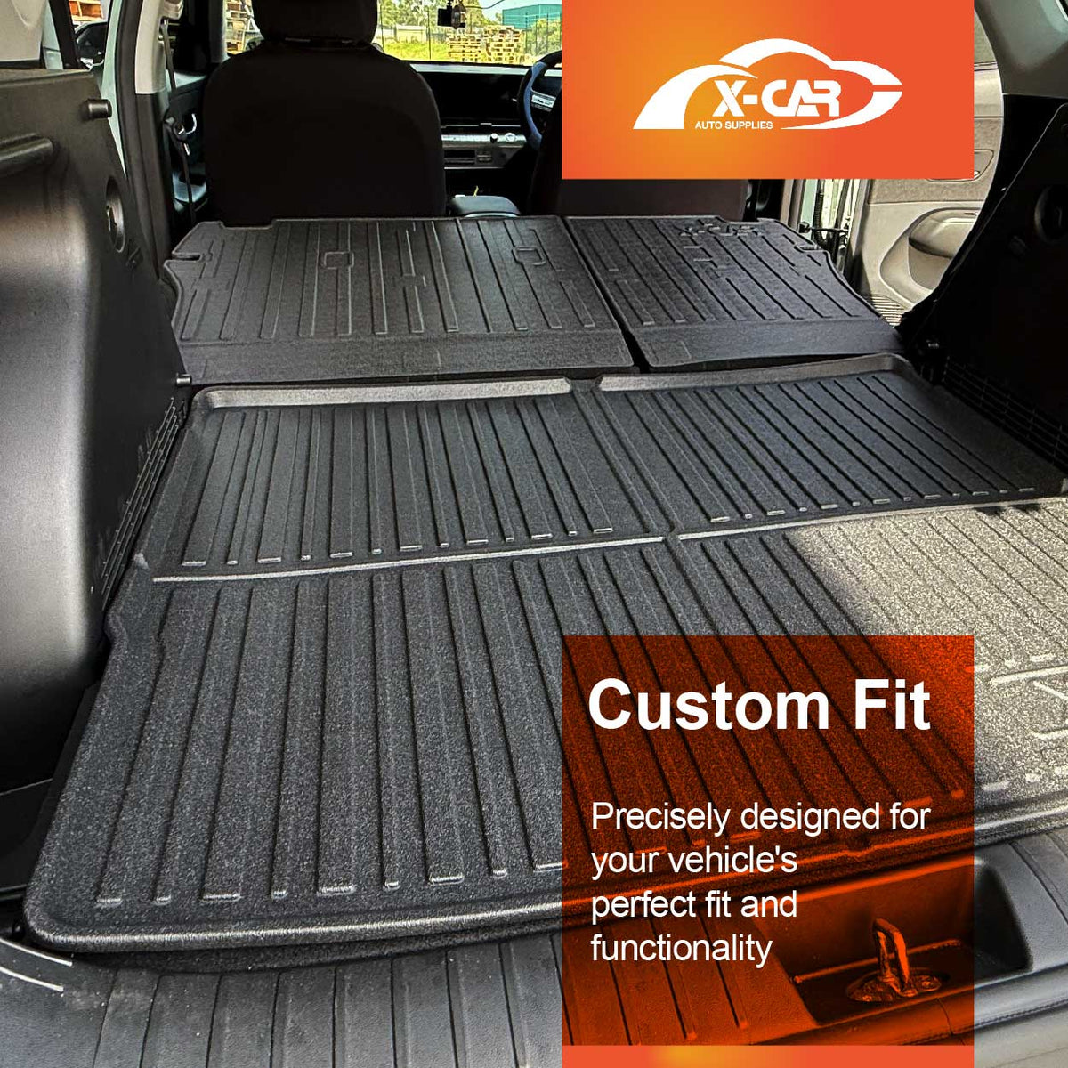 Back Seat Protector for Hyundai Kona 2023-Onwards All Weather Heavy Duty Car Seat Kick Mats Cover Accessories