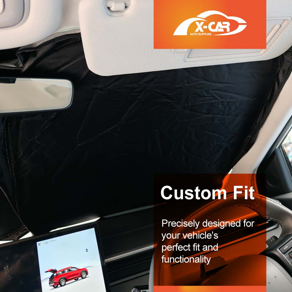 WindScreen Sun Shade for Toyota Yaris Cross MXP Series 2020-Onwards Blocks UV Rays Foldable Custom Wind Screen Sun Visor Protector