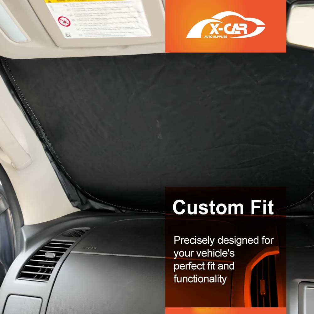 WindScreen Sun Shade for Isuzu D-MAX 2012-2020 Blocks UV Rays Sun Visor Protector Foldable Sunshade