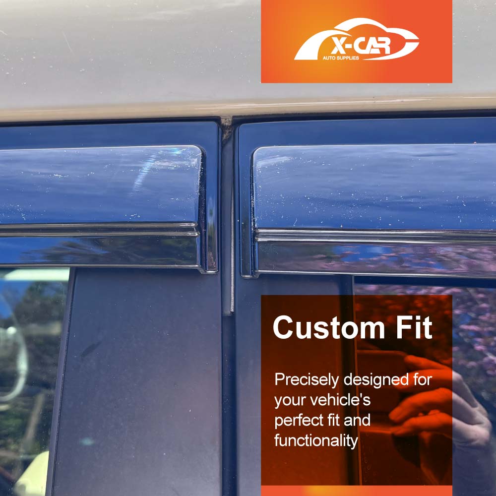 Weathershields for Toyota FJ Cruiser 2011-2019 Car Weather Shields Wind Deflectors Window Sun Visor