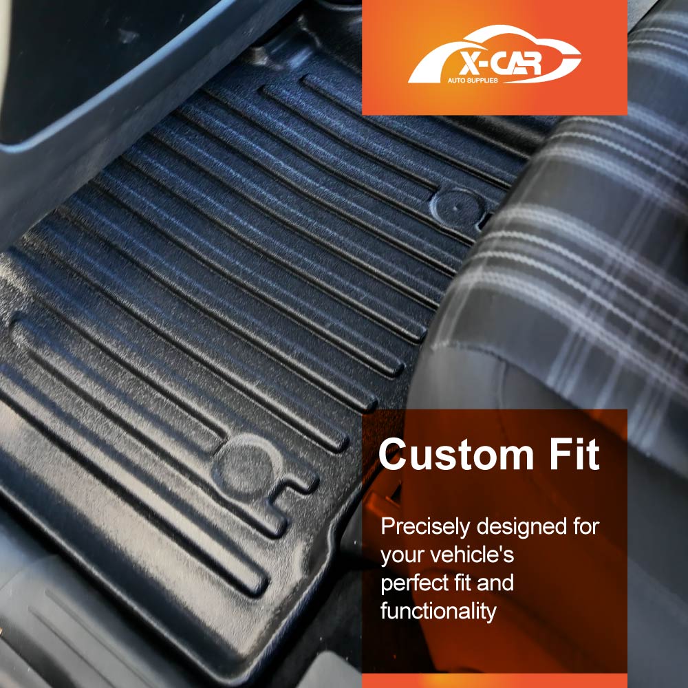 3D Floor Mats Boot Liner for Hyundai SantaFe Santa Fe 6/7 Seater 2024-Onwards All Weather Heavy Duty Cargo Car Trunk Luggage Tray
