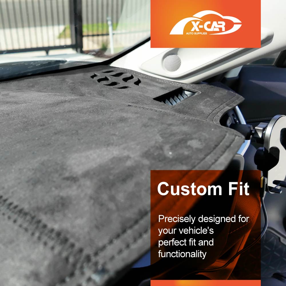 Dash Mat for Toyota Rav4 Rav 4 2019-2025 Non-Slip Microfiber Pad Cover Interior Accessories