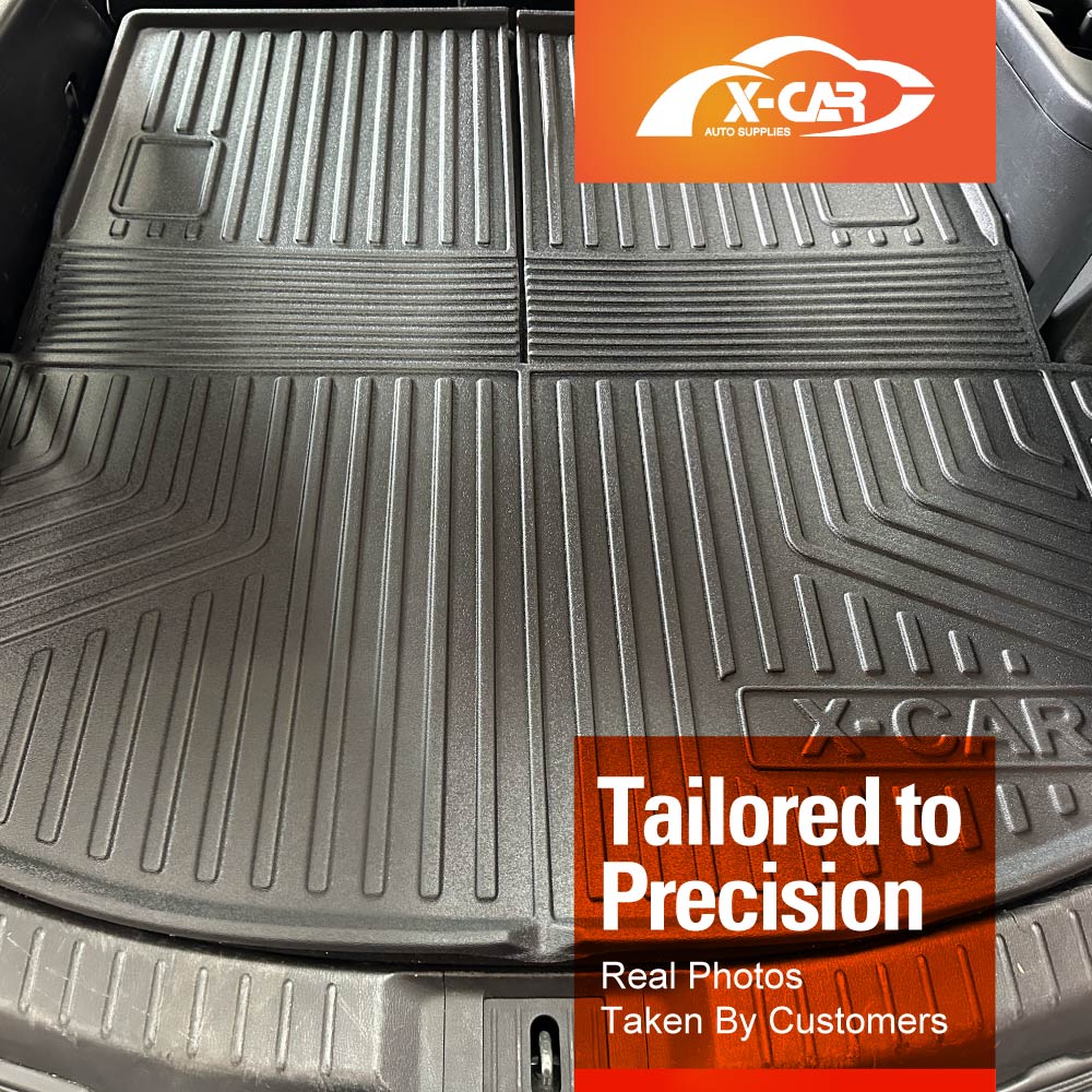 3D Floor Mats Boot Liner for Mazda CX-9 CX9 2016-Onwards All Weather Heavy Duty Cargo Car Trunk Luggage Tray