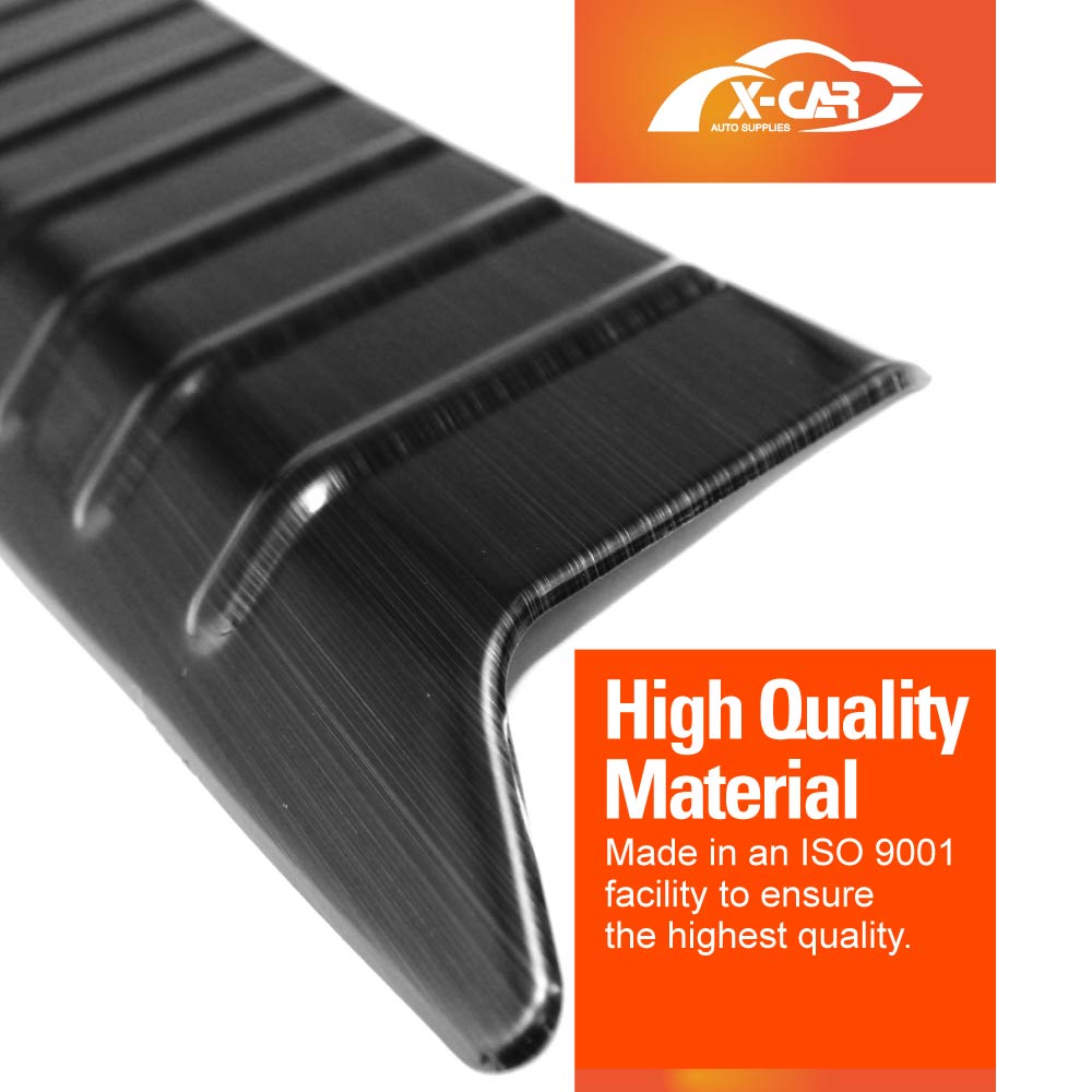 Rear Bumper Guard Trims for Lexus GX550 GX 550 7 Seater 2024-Onwards Black Boot Trunk Step Panel Protector Plate Accessories Set of 2
