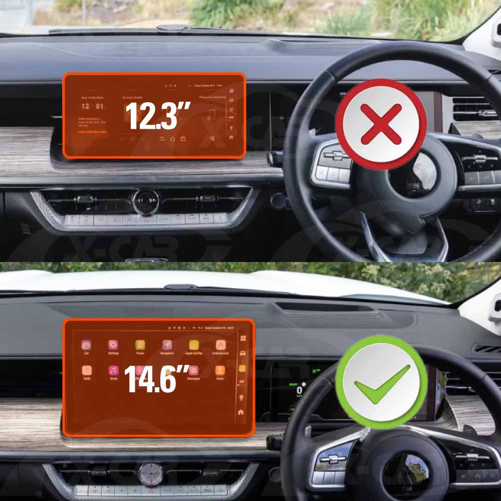 Tempered Glass Screen Protector for GWM Cannon Alpha 14.6'' 2024-2025 Touchscreen Anti-Scratch Cover Accessories