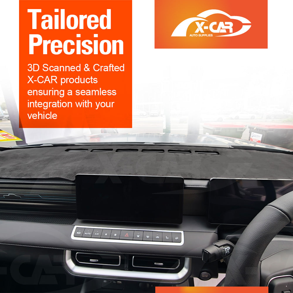 Dash Mat for GWM Cannon 2024-Onwards Non-Slip Microfiber Dashboard Pad Interior Accessories