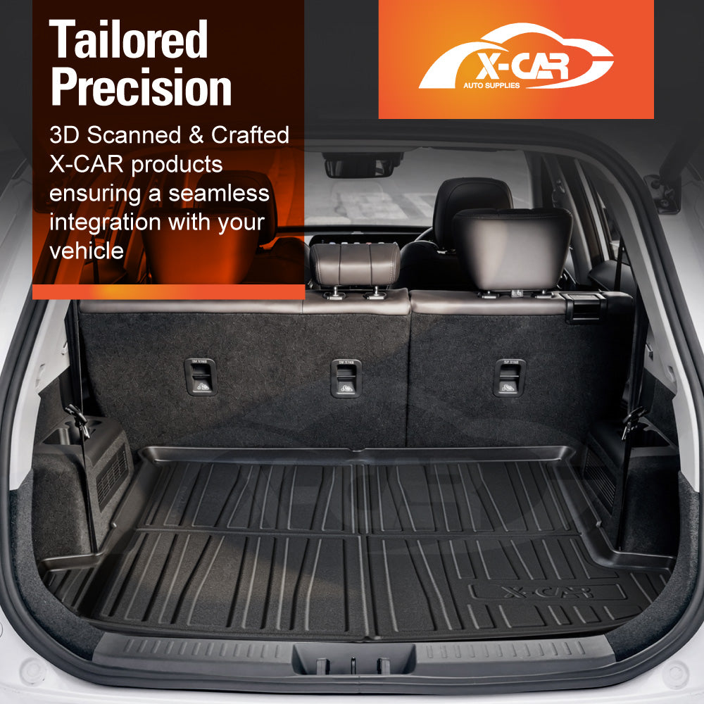 3D Floor Mats Boot Liner for Chery Tiggo 8 Pro Max 2024-Onwards All Weather Heavy Duty Cargo Car Trunk Luggage Tray Set of 5