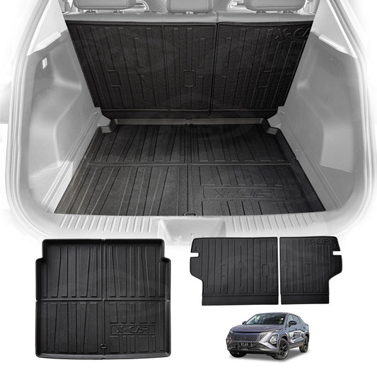 Boot Liner Back Seat Protector for Chery C5 2025-Onwards Petrol All Weather Heavy Duty Cargo Car Trunk Kick Mats