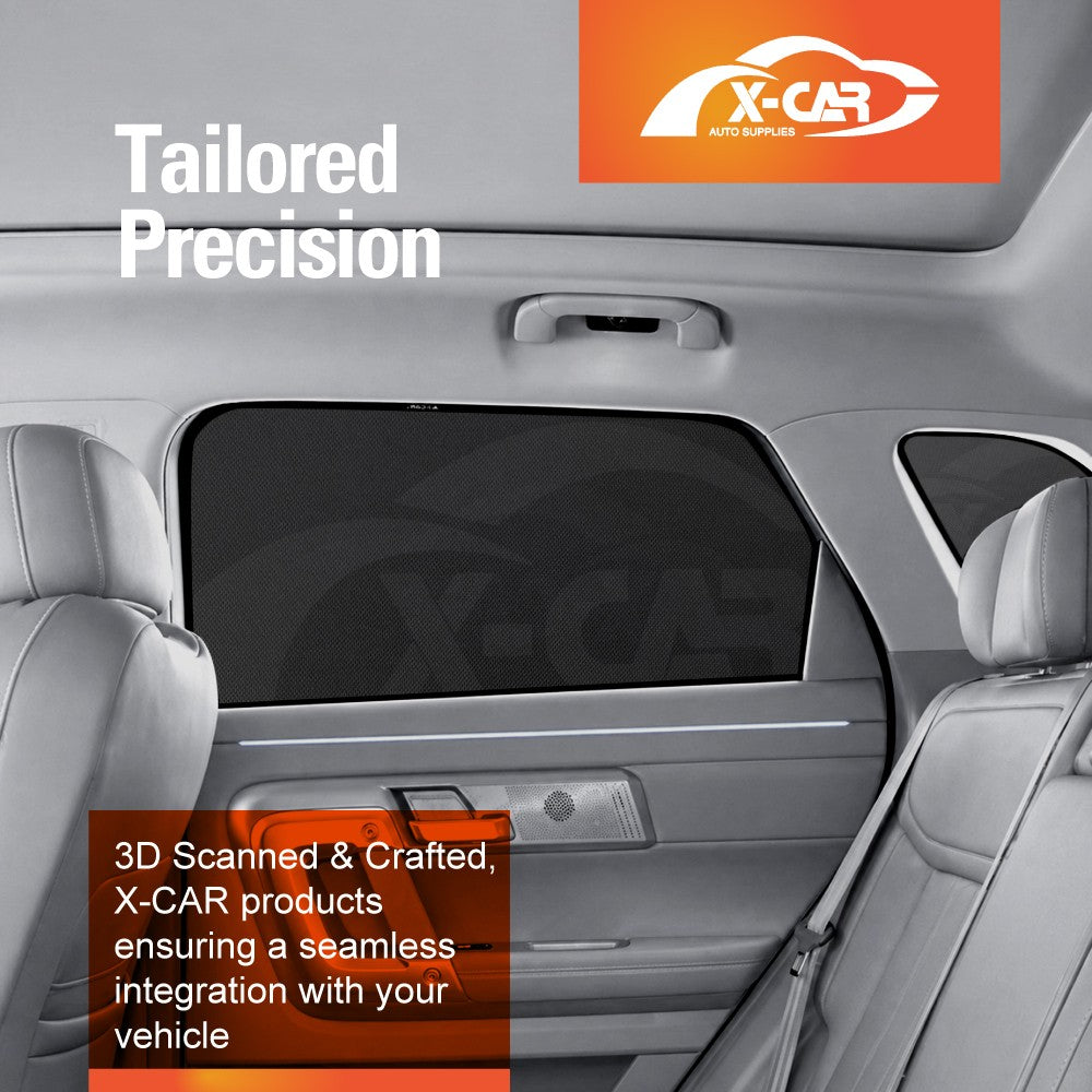 Rear Port Window Sun Shades for Jaecoo J7 2024-Onwards UV Protection Car Sunshade Blind Mesh