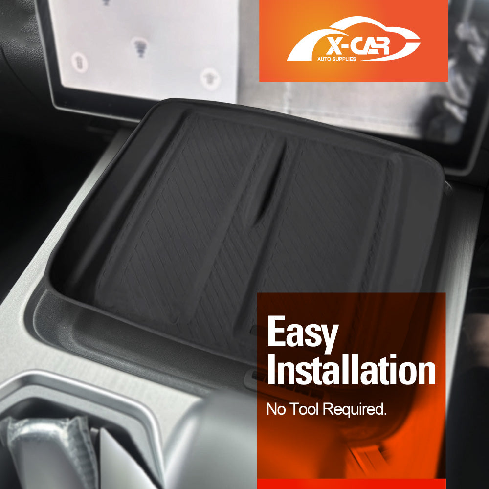 Wireless Charging Mat for Jaecoo J7 Series 2024-Onwards Center Console Non-Slip Silicone Protective Pad Interior Accessories