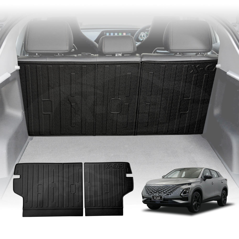 Back Seat Protector for Chery C5 2025-Onwards All Weather Heavy Duty Car Seat Kick Mats Cover