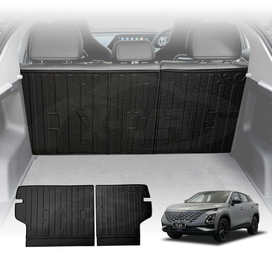 Back Seat Protector for Chery C5 2025-Onwards All Weather Heavy Duty Car Seat Kick Mats Cover