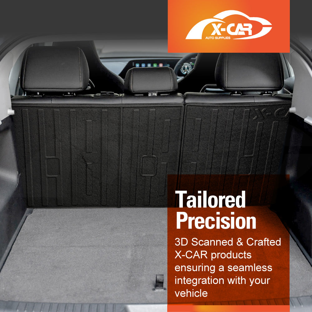 Back Seat Protector for Chery C5 2025-Onwards All Weather Heavy Duty Car Seat Kick Mats Cover