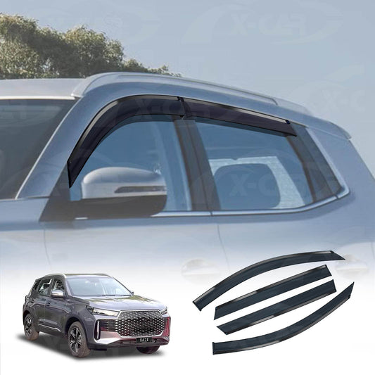 Weathershields for Chery Tiggo 4 2025-Onwards Car Weather Shields Wind Deflectors Window Sun Visor 4 Pcs