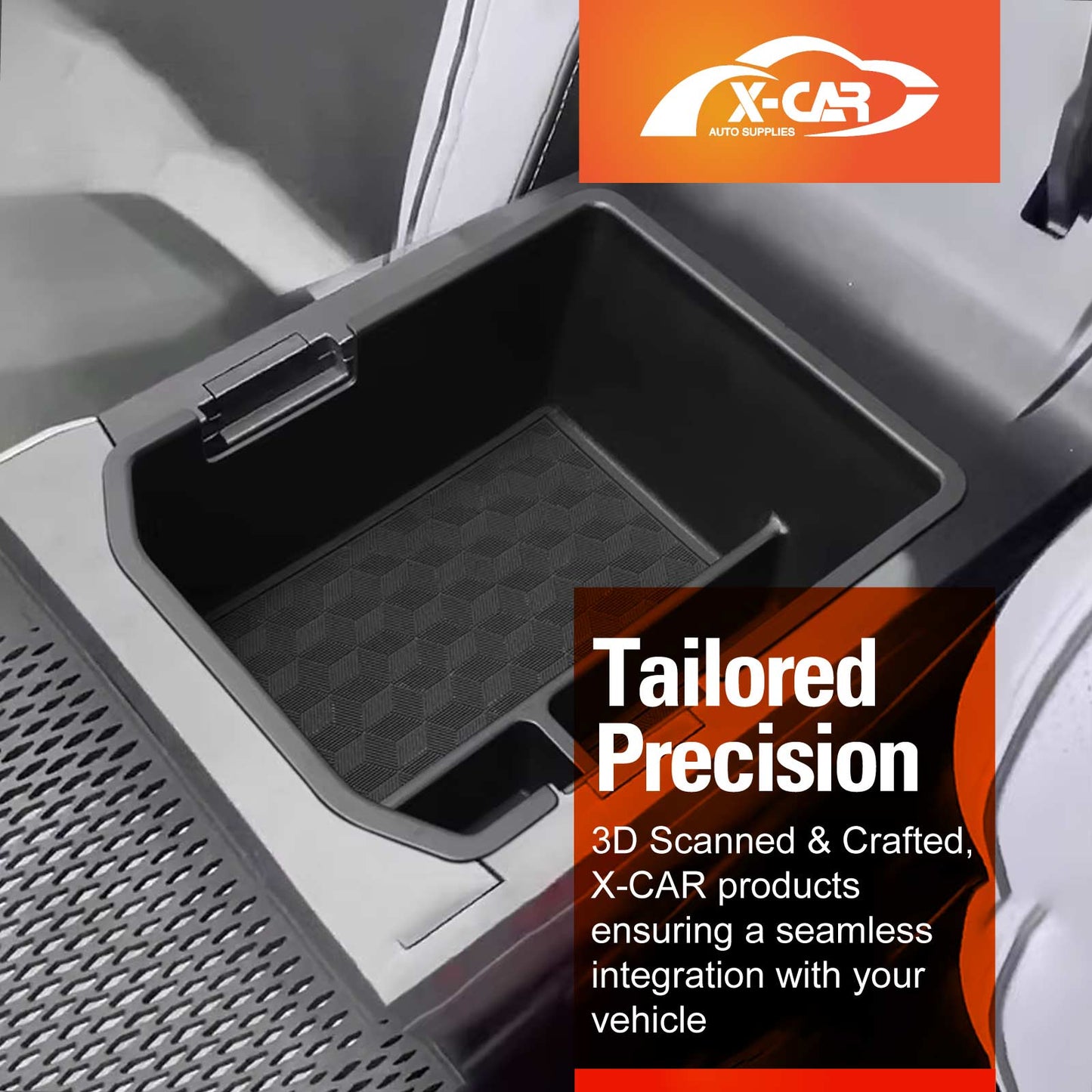 Centre Console Organizer Set for Chery Tiggo 4 2025-Onwards Armrest Tray Storage Box Interior Accessories