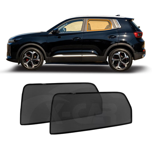Rear Window Sun Shade for Chery Tiggo 4 Pro 2024-Onwards UV Protection Car Sunshade Blind Mesh