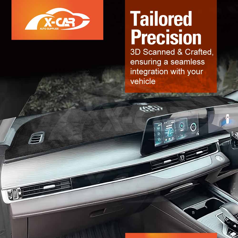 Dash Mat for Chery Tiggo 7 Pro Without HUD 2023-Onwards Non-Slip Microfiber Pad Cover Interior Accessories