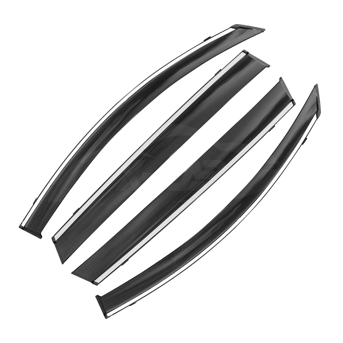 Weathershields for Chery Tiggo 7 Pro 2023-Onwards Car Weather Shields Wind Deflectors Window Sun Visor 4 Pcs