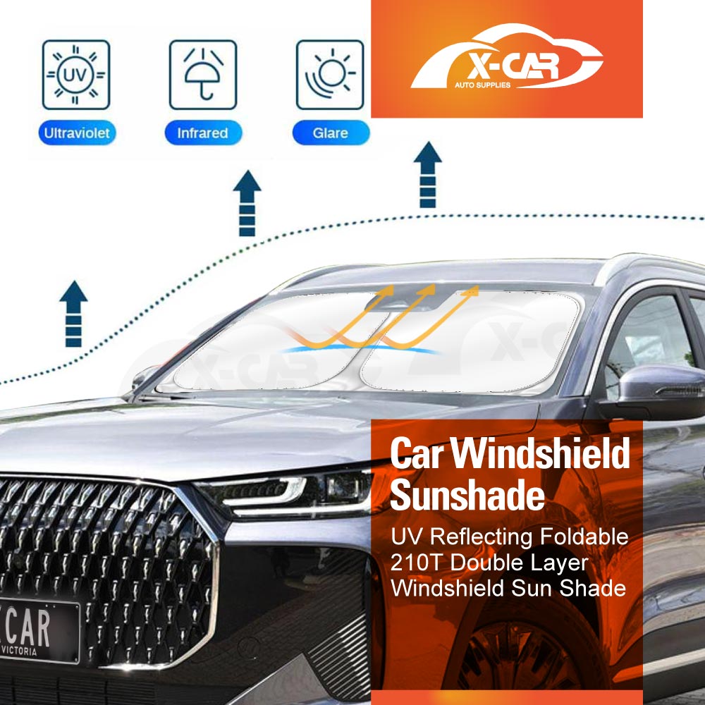 WindScreen Sun Shade for Chery Tiggo 7 2025-Onwards Blocks UV Rays Foldable Custom Wind Screen Sun Visor Protector