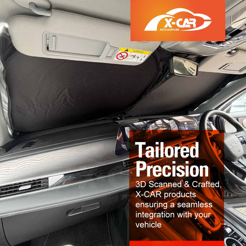 WindScreen Sun Shade for Chery Tiggo 8 Pro Max 2024-Onwards Blocks UV Rays Foldable Custom Wind Screen Sun Visor Protector