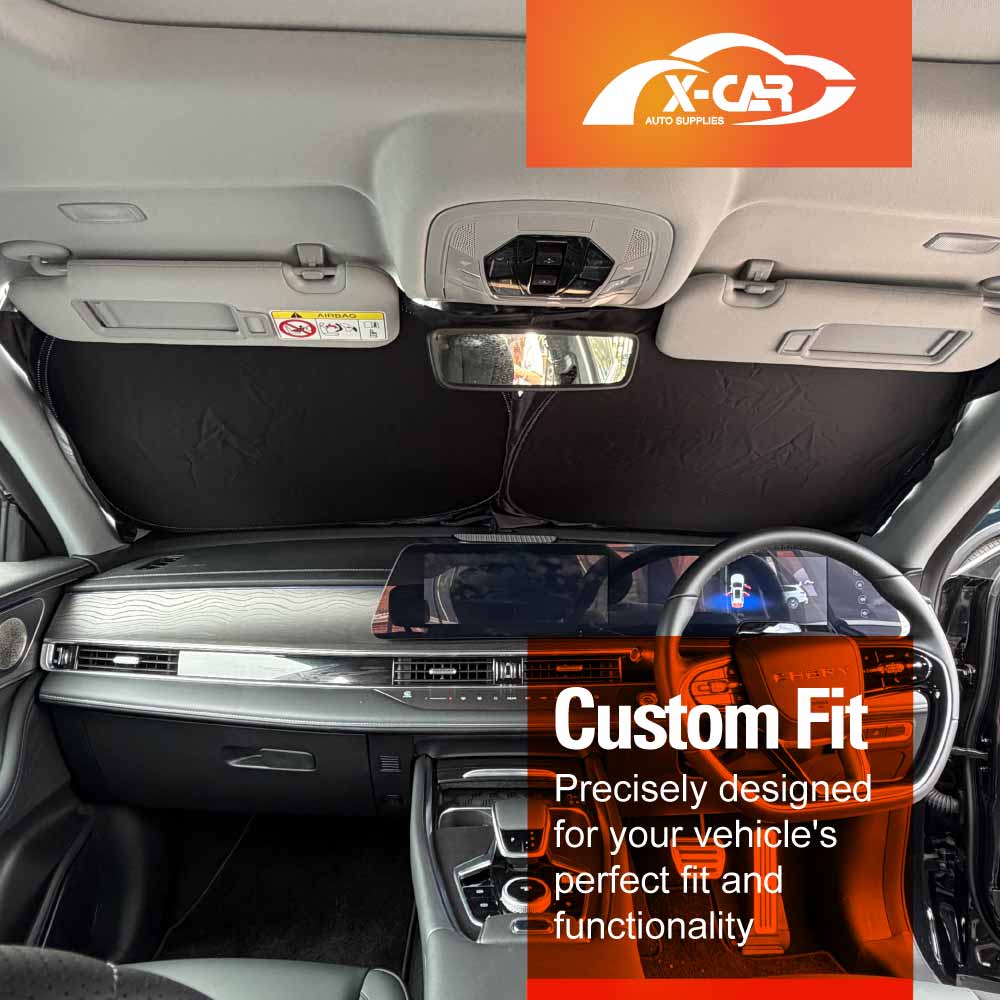 WindScreen Sun Shade for Chery Tiggo 8 Pro Max 2024-Onwards Blocks UV Rays Foldable Custom Wind Screen Sun Visor Protector