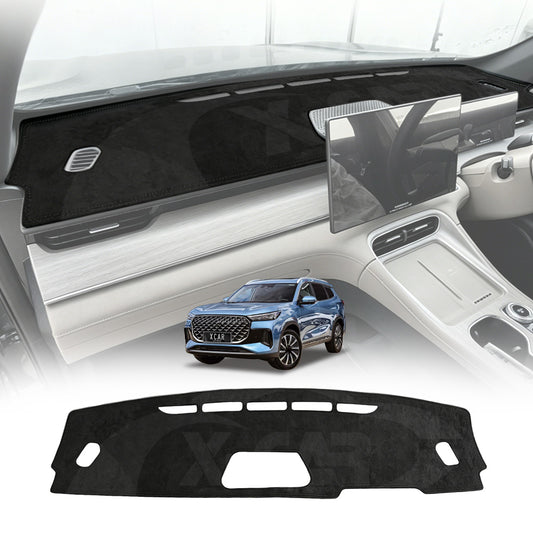 Dash Mat for Chery Tiggo 8 Super Hybrid 2025-Onwards without HUD Non-Slip Microfiber Pad Cover Interior Accessories