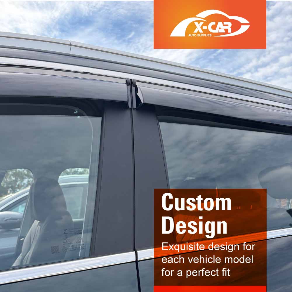 Weathershields for Chery Tiggo 8 Pro Max 2024-Onwards Car Weather Shields Wind Deflectors Window Sun Visor 4 Pcs