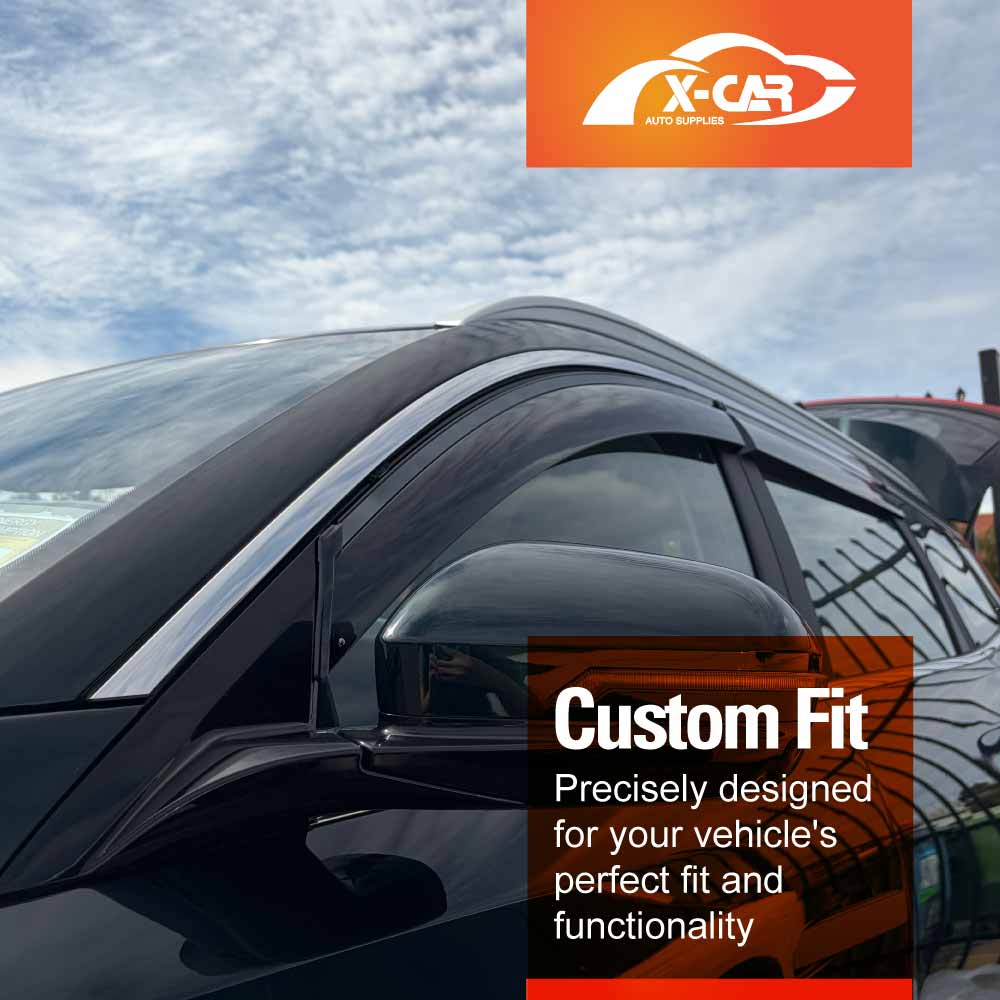 Weathershields for Chery Tiggo 8 Pro Max 2024-Onwards Car Weather Shields Wind Deflectors Window Sun Visor 4 Pcs