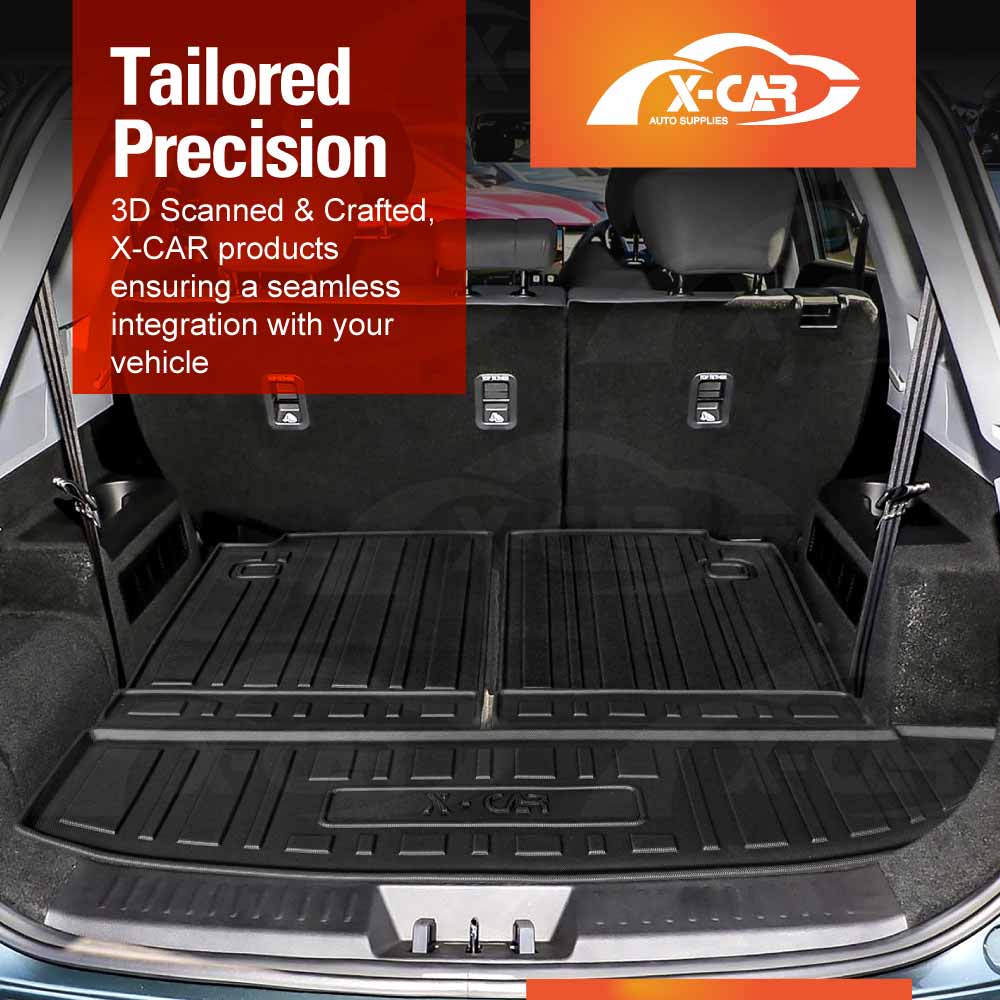 3 Pcs Boot Liners for Chery Tiggo 8 Super Hybrid 2025-Onwards All Weather Heavy Duty Cargo Trunk Mat Luggage Tray Car Accessories