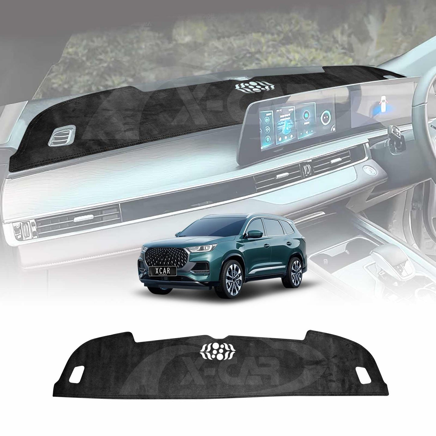 Dash Mat for Chery Tiggo 8 Pro Max Without HUD 2024-Onwards Non-Slip Microfiber Pad Cover Interior Accessories