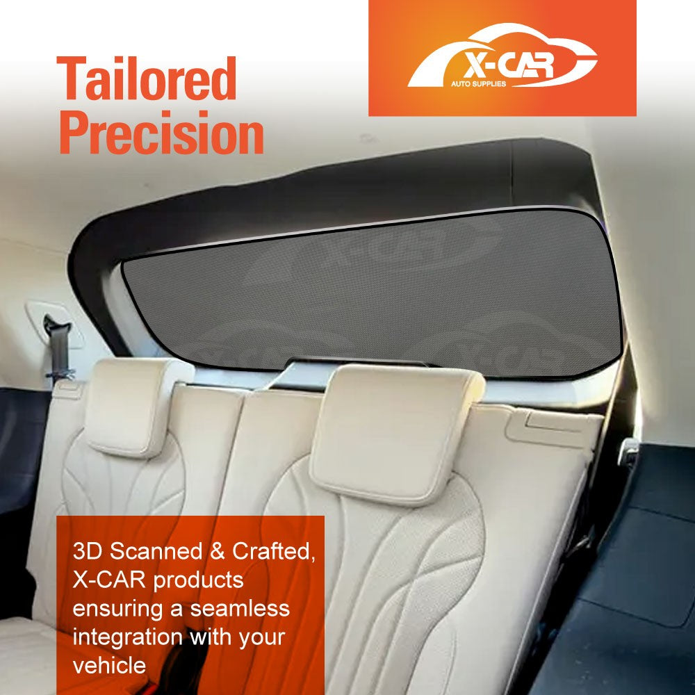 Rear Windscreen Sun Shade for Chery Tiggo 9 Super Hybrid 2025-Onwards Car Custom Wind Screen Sun Blind Mesh