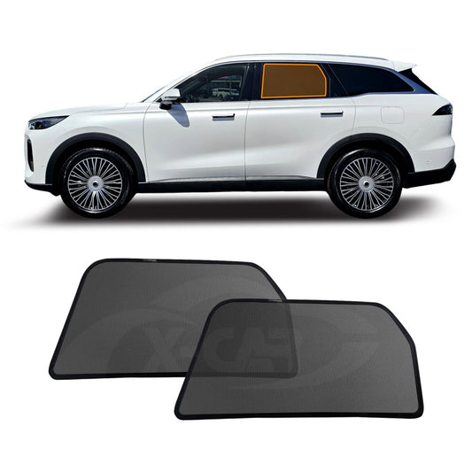 Rear Window Sun Shades for Chery Tiggo 9 Super Hybrid 2025-Onwards UV Protection Car Sunshade Blind Mesh