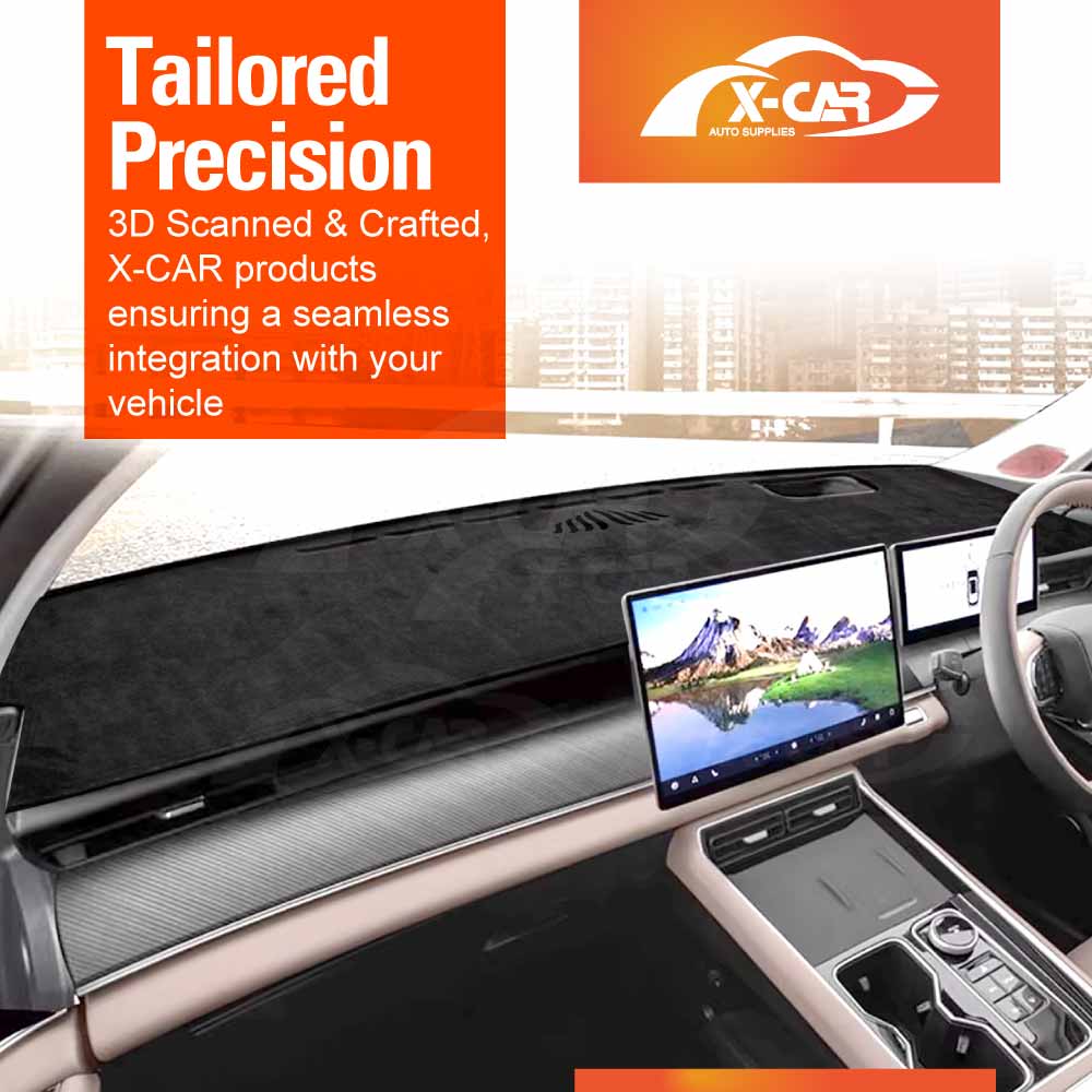 Dash Mat for Chery Tiggo 9 Super Hybrid With HUD 2025-Onwards Non-Slip Microfiber Pad Cover Interior Accessories