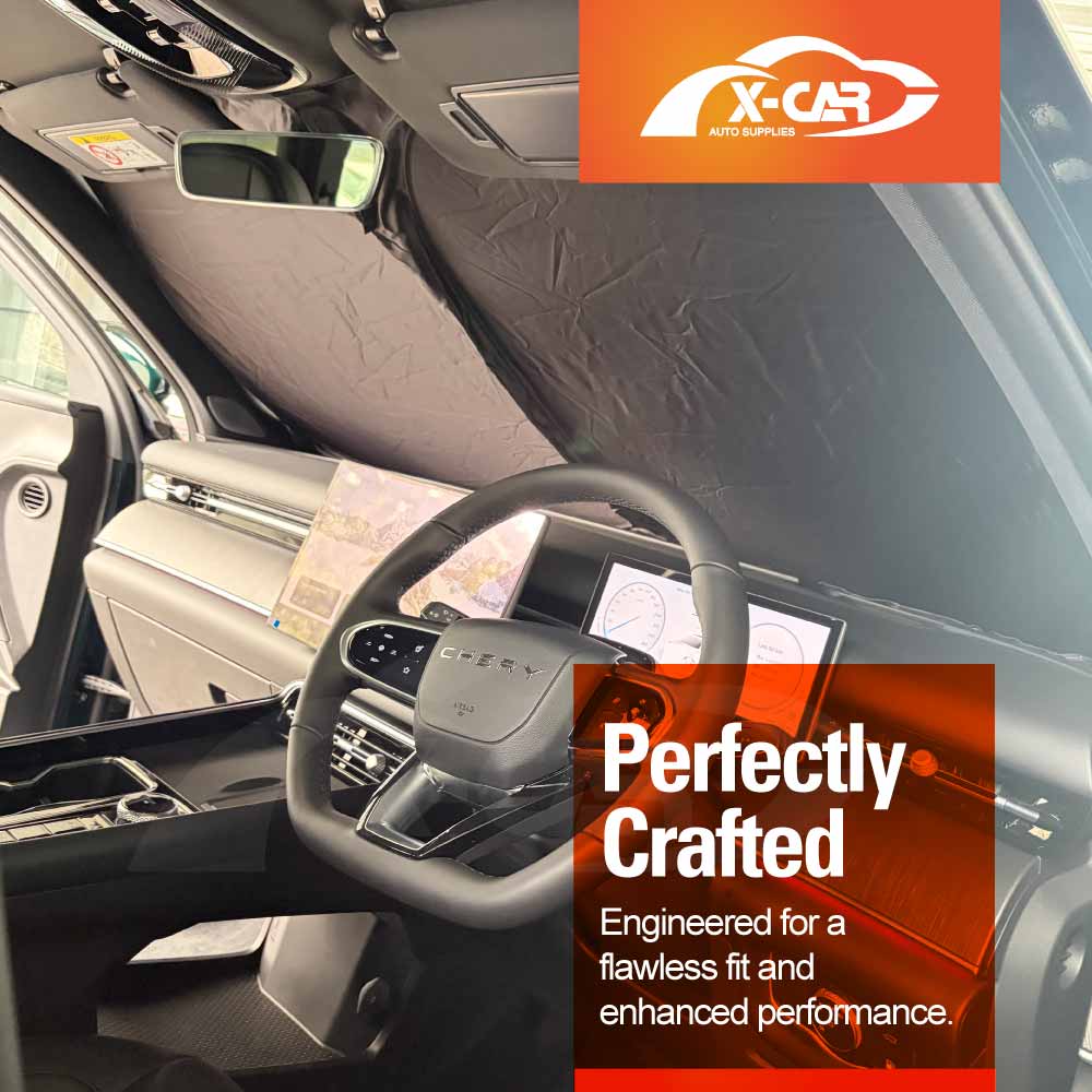 WindScreen Sun Shade for Chery Tiggo 8 Super Hybrid 2025-Onwards Blocks UV Rays Foldable Custom Wind Screen Sun Visor Protector