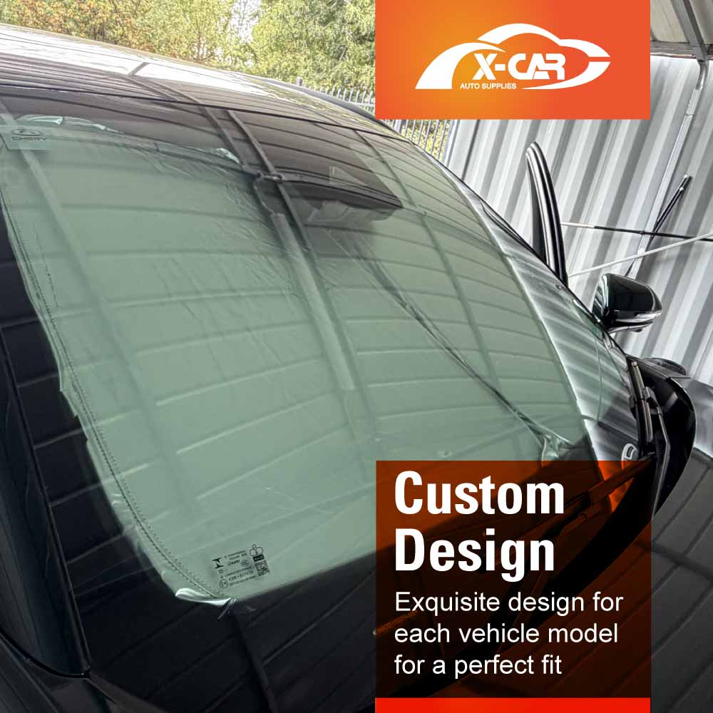 WindScreen Sun Shade for Chery Tiggo 8 Super Hybrid 2025-Onwards Blocks UV Rays Foldable Custom Wind Screen Sun Visor Protector