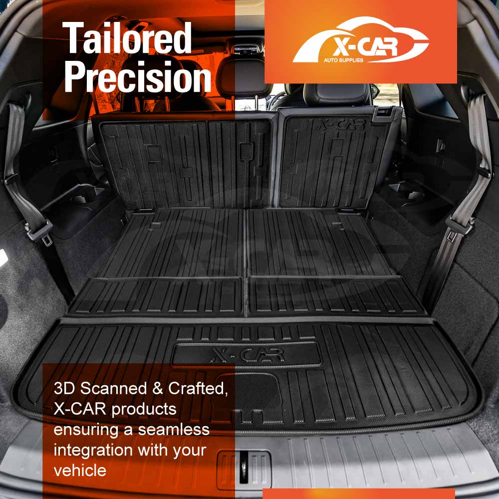 Boot Liners Back Seat Protector for Chery Tiggo 9 Super Hybrid 2025-Onwards All Weather Heavy Duty Cargo Car Trunk Kick Mats