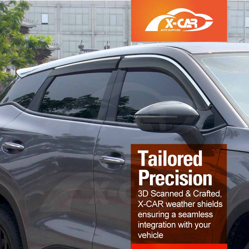 Weathershields for Chery OMODA 5/5 GT 2023-Onwards Car Weather Shields Wind Deflectors Window Sun Visor 4 Pcs