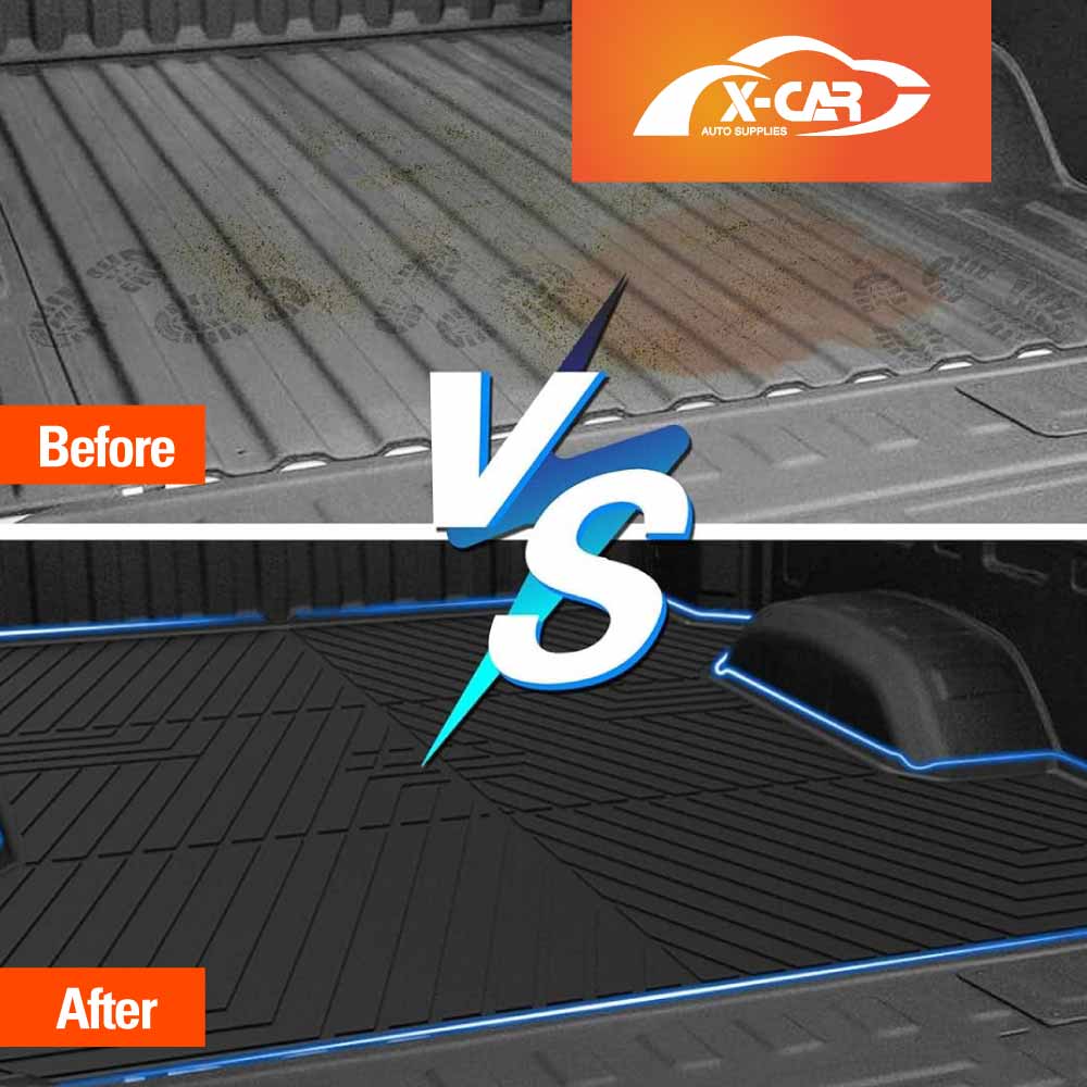 Tub Liner for Chevrolet Silverado 1500 2007-2018 Heavy Duty All Weather 5.8FT Short Bed Mat Car Accessories