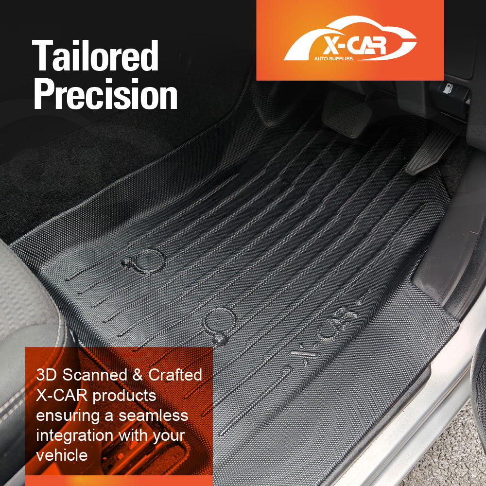 3D Floor Mats for Holden Colorado 7 2012-2016 Heavy Duty All Weather Car Mats Carpet Liner Set