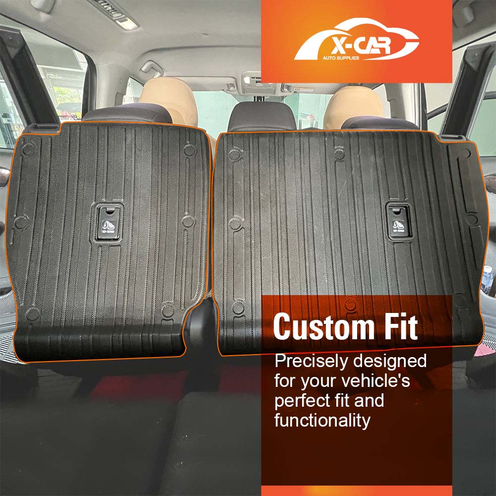 3D Floor Mats Boot Liner Set for Deepal S07 2024-Onwards All Weather Heavy Duty Cargo Kick Mats Back Seat Protector Cover