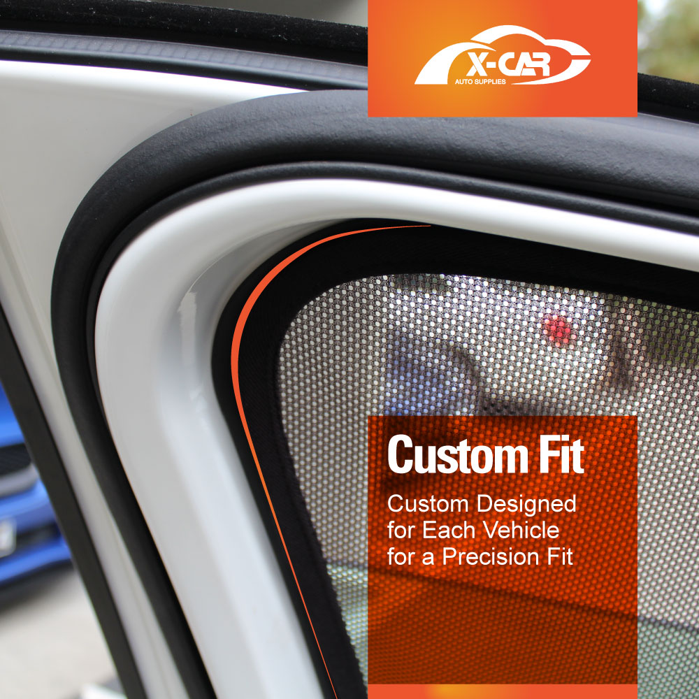 Window Sun Shades for Toyota Fortuner 2015-Onwards Car Custom Windscreen Shade Sun Blind Mesh