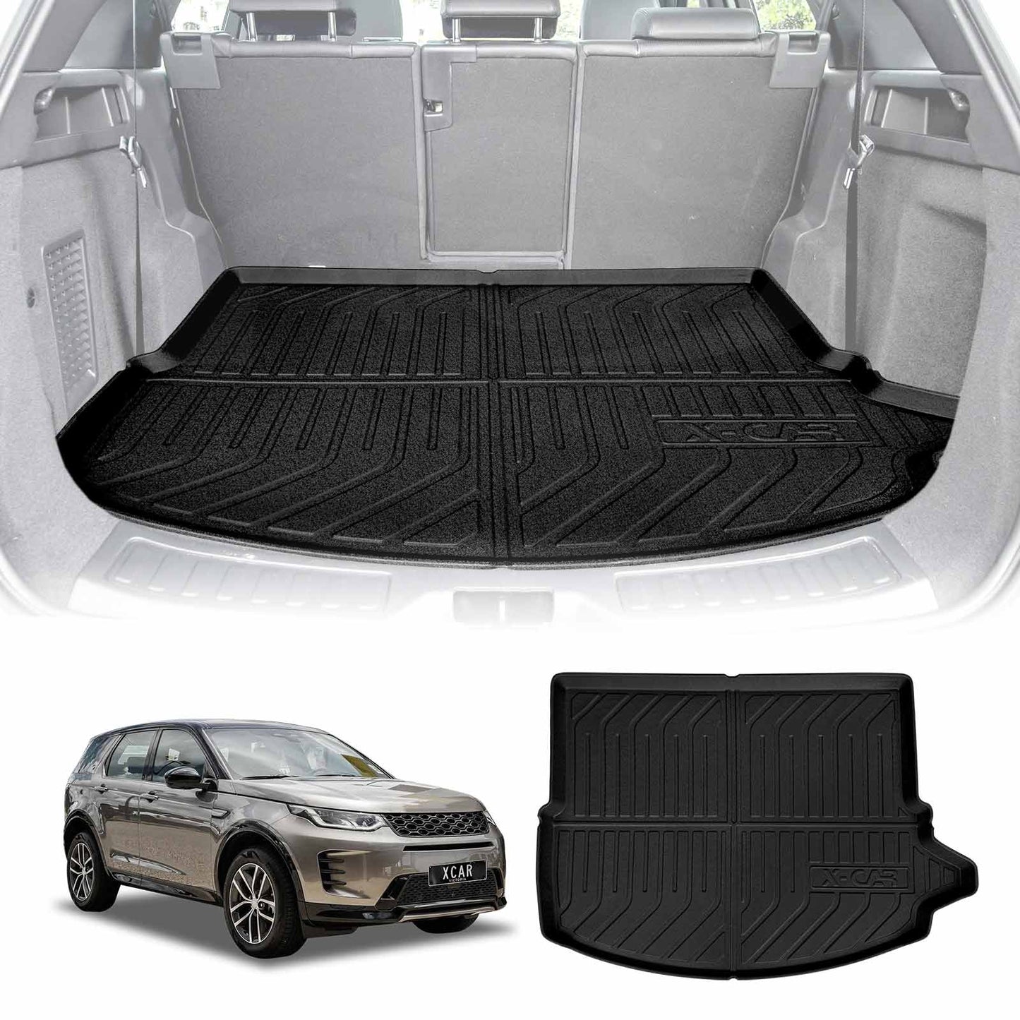 Boot Liner for Land Rover Discovery Sport 2015-Onwards All Weather Heavy Duty Cargo Trunk Mat Luggage Tray